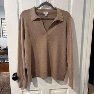 J. Crew Camel Knit Top